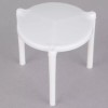 Choice Plastic Pizza Box Stand Lid Support White Tripod Space