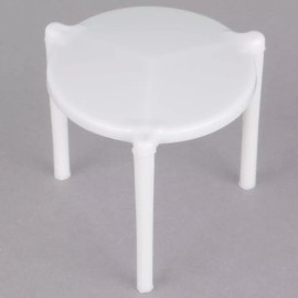 Choice Plastic Pizza Box Stand Lid Support White Tripod Space Saver 25 - 1000 Stands - 500 Stands