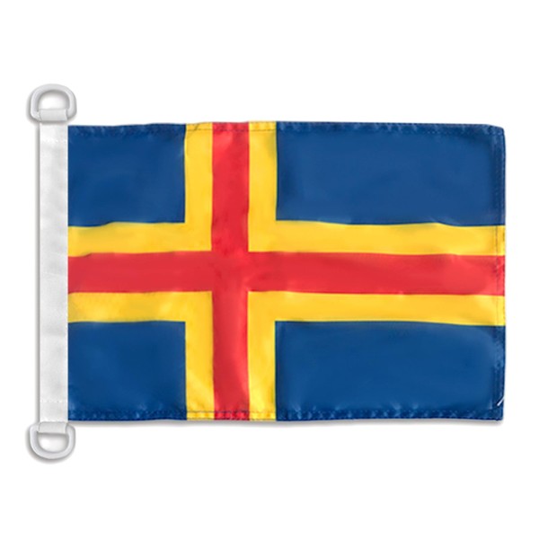 Aland NAUTICAL Flag 18'' x 12'' - Aland - Finland