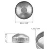 QWORK Fence Post Cap, 2-3/8" Chain Link Round End Cap