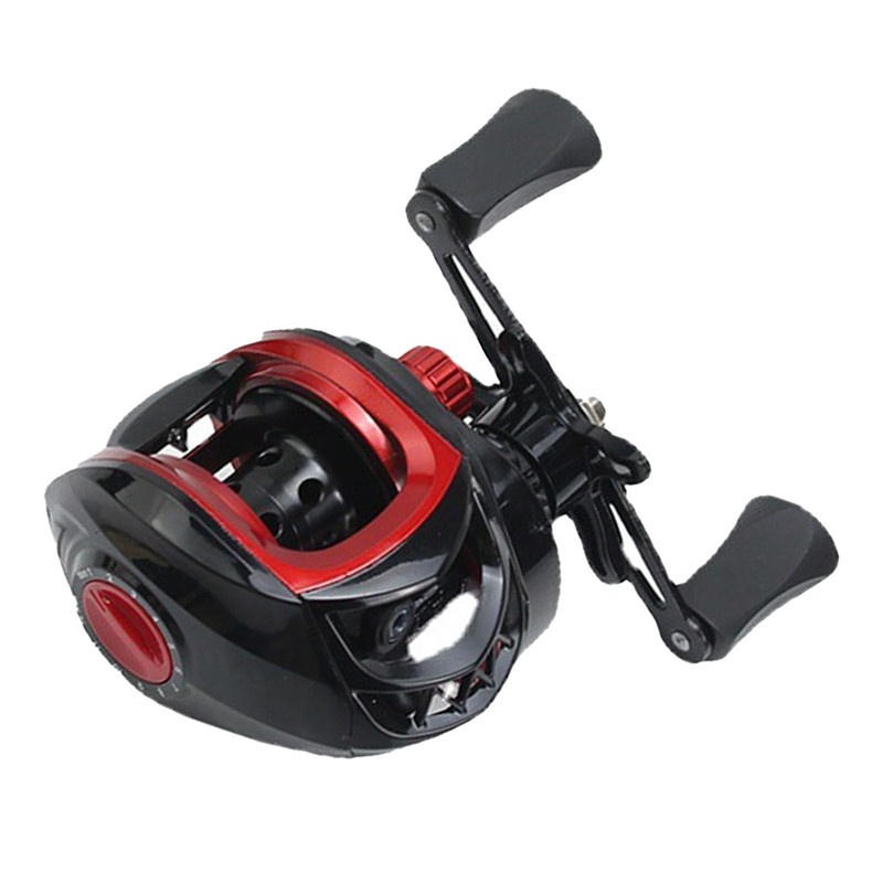 Culnflun Baitcasting Reel Powerful Lightweight Smooth Metal Baitcaster Fishing Reel
