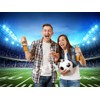 CYLYH 7x5ft Football Field Backdrop Super Bowl Backdrops for Photography