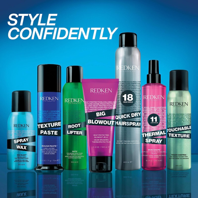 REDKEN Touchable Texture, Volumising Foam for Long-Lasting Shine and a