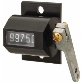 Value Collection Mechanical 5-Digit Display Continuous Stroke Counter (No Reset Mechanism)