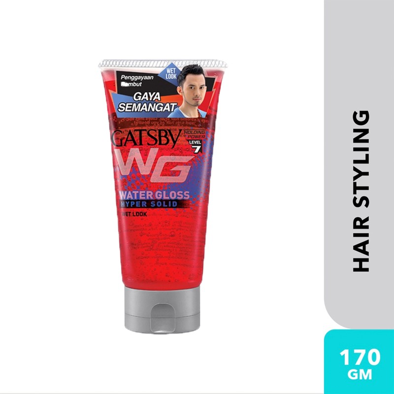 Gatsby Hair Gel Water Gloss 170g Holding Level Gel Rambut