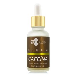 Sérum Cafeína Bena Belleza Contorno Ojos Día Noche 30ml Ácido Hialurónico                                                                             