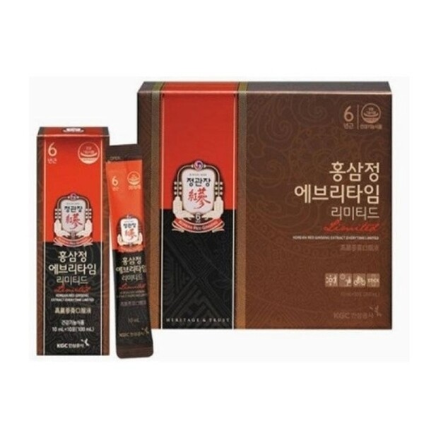 Jeonggwanjang Everytime Limited 10mlx30ea/SH / 정관장에브리타임리미티드10mlx30개입SH