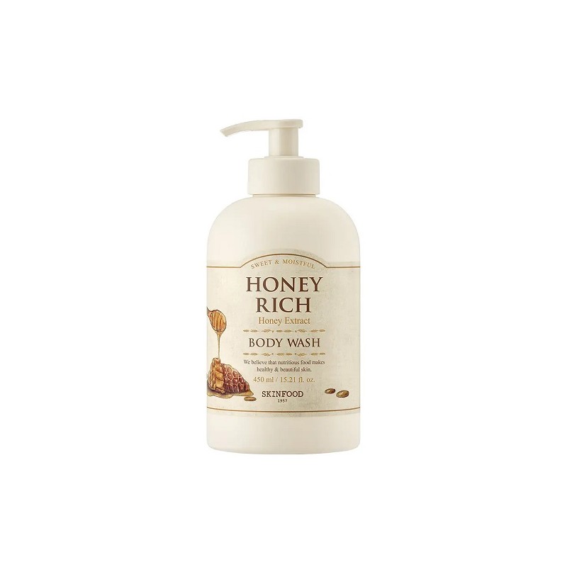 Skinfood Honey Rich Body Wash 450ml / 스킨푸드 허니 리치