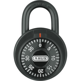 Abus 78/50 Combination Lock, Black (Carded Packaging)