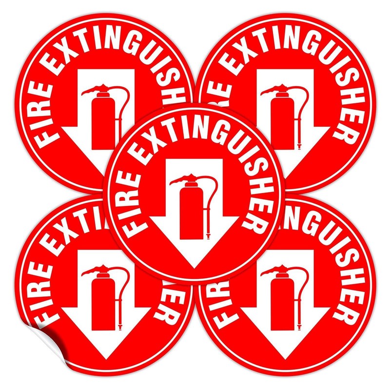 Generic 30x Stickers Security Stickers Weatherproof Waterproof Decals Signs for