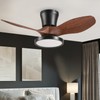 ocioc Quiet Ceiling Fan with LED Light DC motor 32