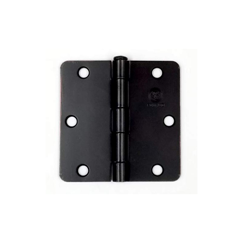 Penrod Door Hinges 3.5 Inch with 1/4 Inch Radius Interior,