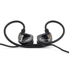 Fanmusic TRUTHEAR GATE - Auriculares intrauditivos dinámicos rentables con cable de 2 pines de 0.78 (negro, con micrófono)