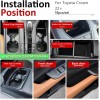 Auovo Cup Holder Inserts Liners for Toyota Crown Accessories 2023