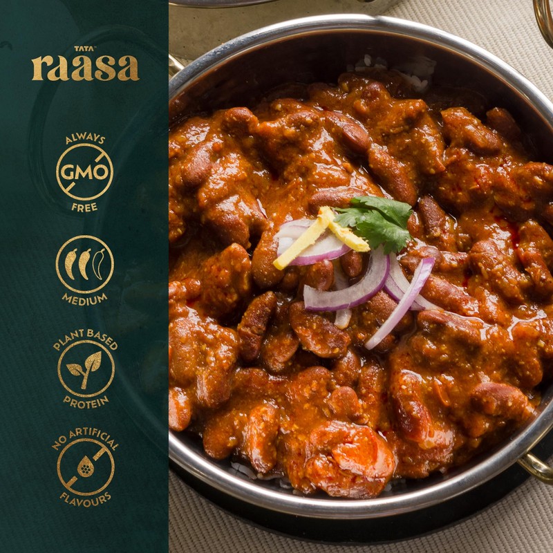 Tata Raasa Majestic Red Bean Curry, Vegan Friendly, Non-GMO, 10