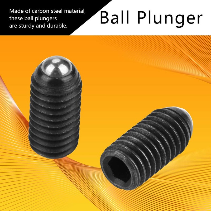 M8 Hexagon Socket Ball Spring Plungers Set Screw Thread Ball