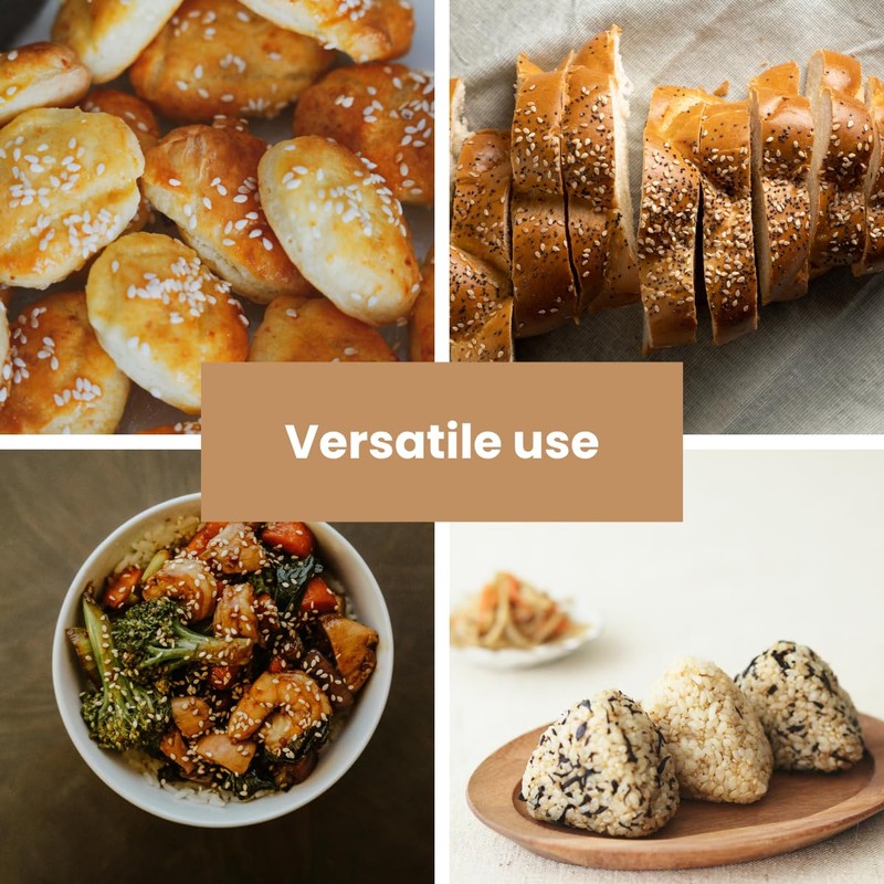 Asiatic Dishes Toasted White Sesame Seeds (Iri Goma) – Whole