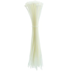 14 Inch Heavy Duty Nylon Cable Ties (Tying Length 12.4"), 48lbs Extra Long Zip Ties, 100pcs Durable Auto-Locking Cord Wraps, CA-5x350-WHITE