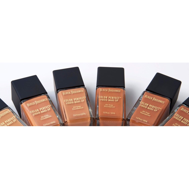 Black Radiance Color Perfect Liquid Full Coverage Foundation Makeup, Rum