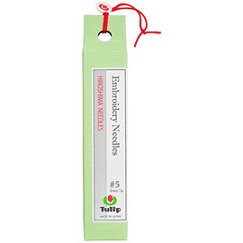 Sewline Tulip Embroidery Needles, Size-5, 8-Pack
