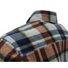 BOCOMAL FR Shirts for Men Flannel Plaid 8.5oz Heavyweight Fire
