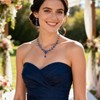 EVER FAITH Mujer Set de Joyería Cristal Austriaco Bola de