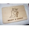 Yoda Ready Is Dinner bereit ist Abendessen Geschenkidee Got Holz