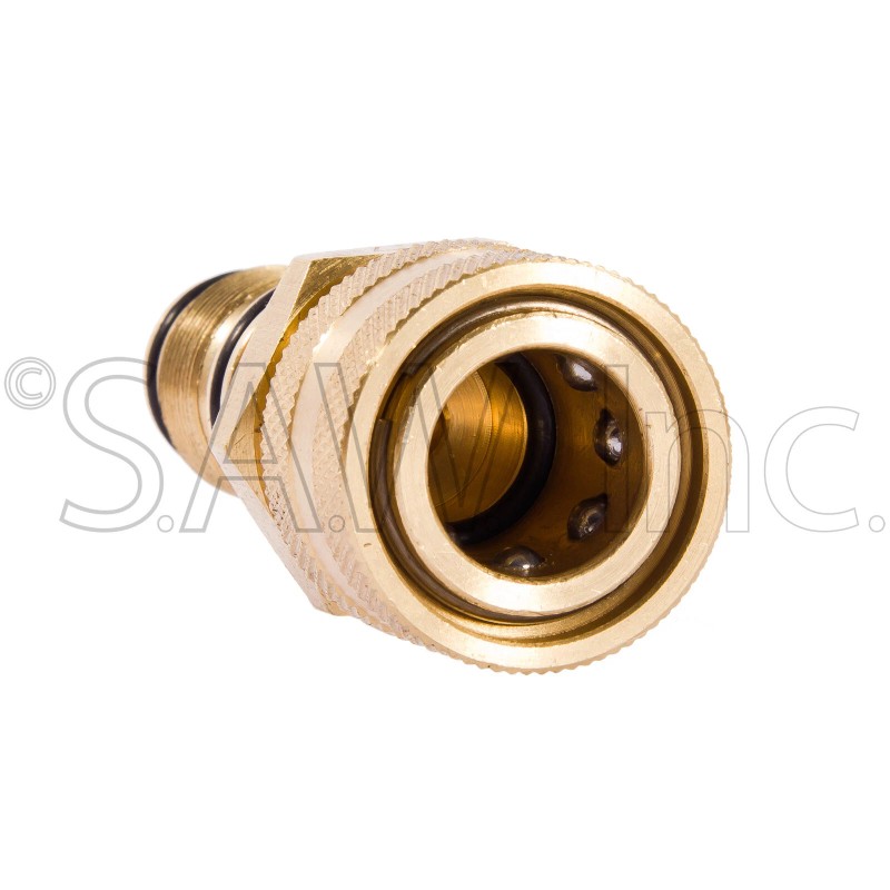 Simpson 7110331 3/8 Quick Connect Water Outlet Fitting with O-Rings
