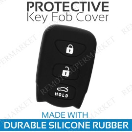 RemoteSuperMarket Key Fob Cover For 2012 2013 2014 2015 2016 Hyundai Veloster Remote Case Skin