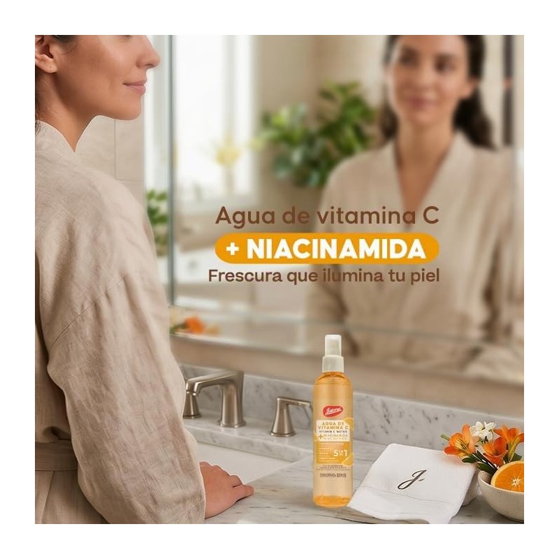 Jaloma | Agua de Vitamina C con Niacinamida 250ml, tónico