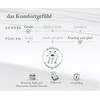 Spannbettlaken 160x200cm 100% Bio-Baumwolle, kühlendes Perkal-Gewebe, leicht, Übergangspassung, knackig, mit