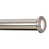 Ivilon Window Curtain Rod Decorative End Cap Design, 1 Inch