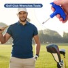 sourcing map 2pcs Golf Spike Wrench Tool 4.3mm Golf Torque