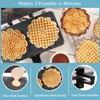 Pizzelle Maker- Nonstick Electric Baker Press Makes Two 5-Inch Cookies