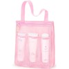 Travel Hanging Toiletry Bath Organizer Caddy with Zipper, 1Pc College