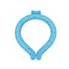 Tobiemon Cool Neck Ice Ring (Font Graphic Blue, Medium)