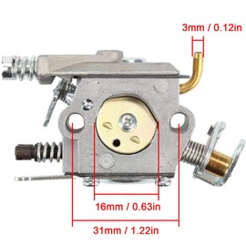 ZAMDOE Carburetor Kit for Husqvarna 36 41 136 137 137E 141 142 141 LE 142E Saw with WT-834 WT-657 WT-529 WT-285 WT-239 C1Q-W29E Carburetor Air Filter Fuel Line
