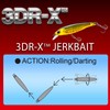 YO-ZURI 3DR-X Jerkbait (SP) Bath Lure 80mm Color: Pearl Rainbow