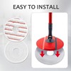 3 Pack Spin Mop Heads Replacement Compatible with Vileda, Reusable