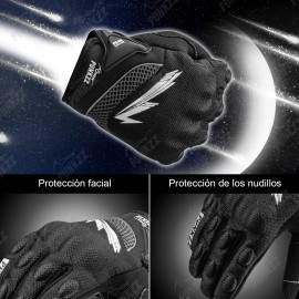 Guantes Para Moto Motociclista Punkzz Mujer Y Hombre Pz03
