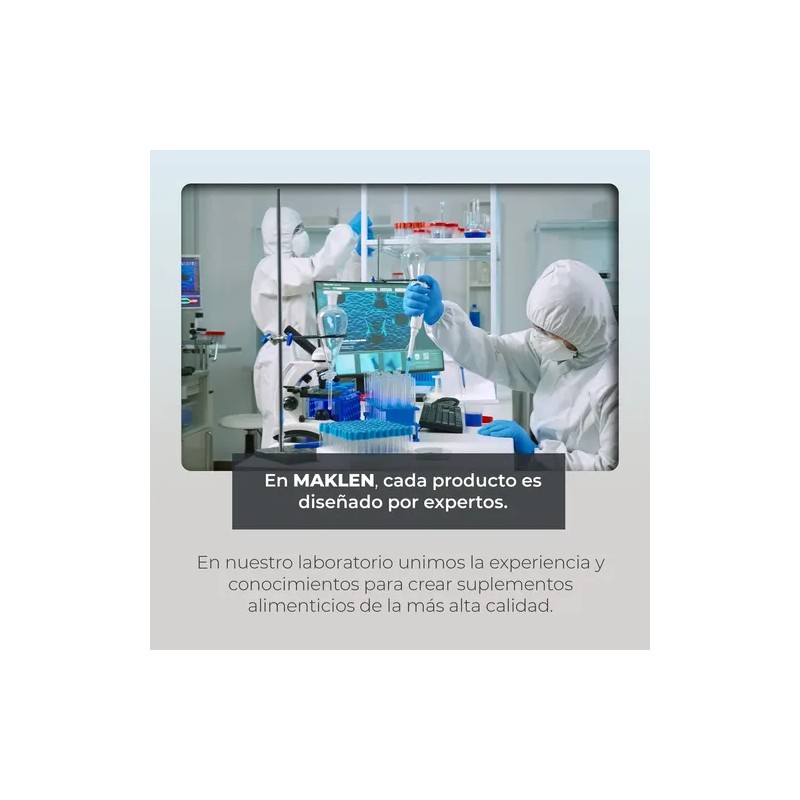 Citrato Magnesio Omega 120 Capsulas Maklen Sabor