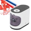 Electric Pencil Sharpener Classroom Cartoon Stationery Auto Stop for Kids