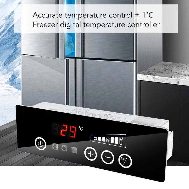 Digital Temperature Controller High Accuracy Multifunctional Thermostat for Refrigerator Greenhouse