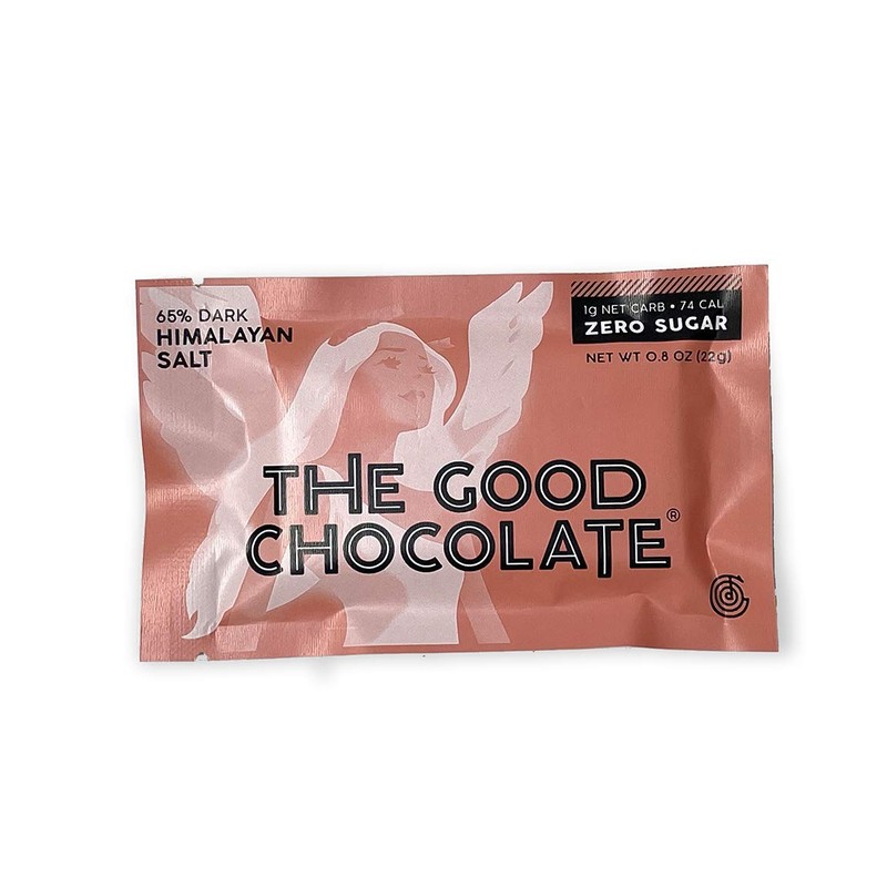 The Good Chocolate - Himalayan Salt Keto Chocolate Mini Bars,