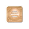 Kandid Square Bamboo Soap Dish - Draining Soap Dish For