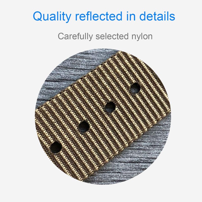 [MZBUTIQ] Replacement Thin Nylon Watch Strap Band (17, 18, 19,