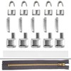 Zip Repair Kit, Zip Ends for #8 Zipper Size, only
