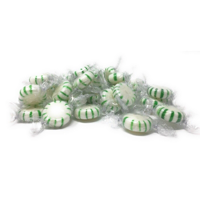 Starlight Spearmint Mints 2 Lbs Bulk Hard Candy Discs Approximately