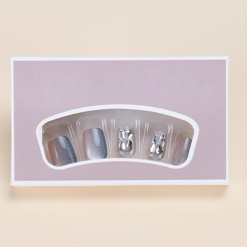 YOVOY Nail Tip, 3D Nail, Cute, False Nail, Short, Nail
