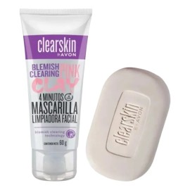Clearskin Set Blemish Clearing Jabon + Mascarilla Mixta-grasa Día/noche